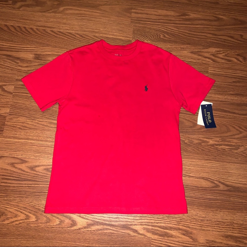 SOLD - Red Kids Polo T-Shirt